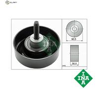 INA Deflection Guide Pulley 532 0405 30 – for V-ribbed Belt
