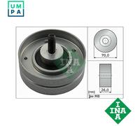 DEFLECTIONGUIDE PULLEY VRIBBED BELT 532 0524 10 FOR MINI W11 B16 A 1.6L 4cyl