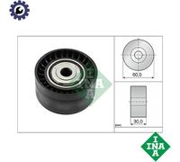 DEFLECTIONGUIDE PULLEY VRIBBED BELT 532 0534 10 FOR RENAULT MASTER/III/Bus/Van