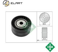 DEFLECTIONGUIDE PULLEY VRIBBED BELT 532 0534 10 FOR RENAULT MASTER/III/Bus/Van