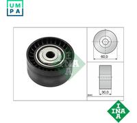 DEFLECTIONGUIDE PULLEY VRIBBED BELT 532 0534 10 FOR RENAULT MASTER/III/Bus/Van