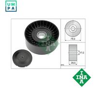 INA 532 0536 10 Deflection / guide pulley, V-ribbed belt