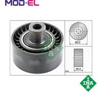 DEFLECTIONGUIDE PULLEY VRIBBED BELT 532 0538 10 FOR PEUGEOT PARTNER/MPV/Box 1.6L