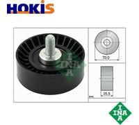DEFLECTIONGUIDE PULLEY VRIBBED BELT 532 0545 10 FOR FORD FOCUS/Van/Turnier 1.8L