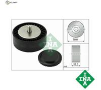 V-belt pulley 532 0553 10 INA for BMW ALPINA