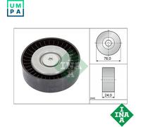 DEFLECTIONGUIDE PULLEY VRIBBED BELT 532 0558 10 FOR VOLVO XC60/SUV V60 S60/II