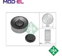 DEFLECTIONGUIDE PULLEY VRIBBED BELT 532 0569 10 FOR BMW 7/E65/E66 M57D30 3.0L