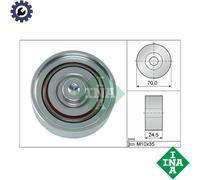 DEFLECTIONGUIDE PULLEY VRIBBED BELT 532 0583 10 FOR MITSUBISHI ASX/Van LANCER