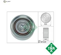 V-belt pulley 532 0583 10 INA for MITSUBISHI PEUGEOT CITROËN