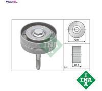DEFLECTIONGUIDE PULLEY VRIBBED BELT 532 0596 10 FOR SKODA FABIA/II/Combi VW