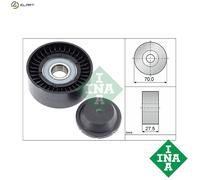 INA V-belt Pulley 532 0610 10 - Guide/Deflection for Lexus Toyota (V-ribbed belt)