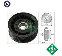 DEFLECTIONGUIDE PULLEY VRIBBED BELT 532 0649 10 FOR FORD AUSTRALIA VOLVO 1.0L