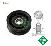 DEFLECTIONGUIDE PULLEY VRIBBED BELT 532 0649 10 FOR FORD AUSTRALIA VOLVO 1.0L