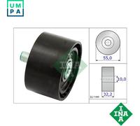 DEFLECTIONGUIDE PULLEY VRIBBED BELT 532 0659 10 FOR BMW X3/F25 7/F01/F02/F03