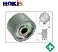 DEFLECTIONGUIDE PULLEY VRIBBED BELT 532 0662 10 FOR VOLVO FH/II/III FMX 12.8L K