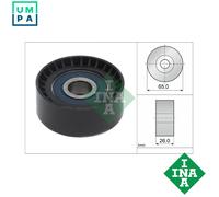 INA Aux Belt Idler Pulley Guide Deflection - fits OPEL ASTRA J 1.7D 09-20 - New