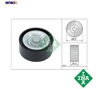 INA 532 0715 10 Deflection / Guide Pulley, v-ribbed belt