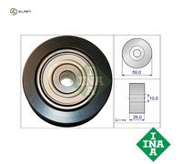 INA 532 0737 10 Deflection / Guide Pulley, v-ribbed belt
