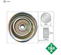 DEFLECTIONGUIDE PULLEY VRIBBED BELT 532 0738 10 FOR MITSUBISHI OUTLANDER/III