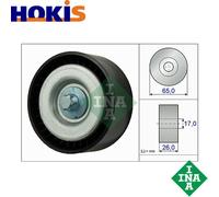 DEFLECTIONGUIDE PULLEY VRIBBED BELT 532 0777 10 FOR MERCEDES-BENZ SLS/AMG CLK