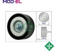 DEFLECTIONGUIDE PULLEY VRIBBED BELT 532 0777 10 FOR MERCEDES-BENZ SLS/AMG CLK