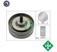 DEFLECTIONGUIDE PULLEY VRIBBED BELT 532 0789 10 FOR VW BCQ/AUH 2.8L 4cyl