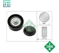 DEFLECTIONGUIDE PULLEY VRIBBED BELT 532 0824 10 FOR LAND ROVER 204PT 2.0L 4cyl