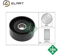 DEFLECTIONGUIDE PULLEY VRIBBED BELT 532 0892 10 FOR ALFA ROMEO STELVIOGIULIA