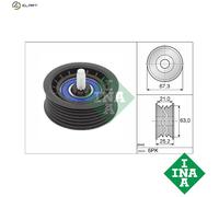 Ina Deflection/Guide Pulley 532090610 – V-ribbed Belt