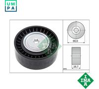 DEFLECTIONGUIDE PULLEY VRIBBED BELT 532 0907 10 FOR FIAT DOBLO/Cargo/Bus QUBO