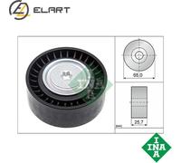 DEFLECTIONGUIDE PULLEY VRIBBED BELT 532 0907 10 FOR FIAT DOBLO/Cargo/Bus QUBO