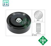 INA 532 0959 10 Deflection / Guide Pulley, v-ribbed belt