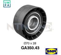 SNR GA350.43 Deflection / Guide Pulley, v-ribbed belt