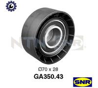 DEFLECTIONGUIDE PULLEY VRIBBED BELT GA350.43 FOR BMW 7/E38 M44B19 1.9L 4cyl 3.5L