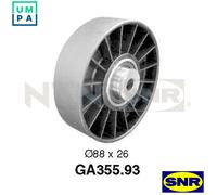DEFLECTIONGUIDE PULLEY VRIBBED BELT GA355.93 FOR VOLVO B5254S/5244S 2.4L 5cyl