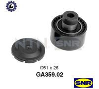 DEFLECTIONGUIDE PULLEY VRIBBED BELT GA359.02 FOR PEUGEOT PARTNER/FURGON/Box 1.4L