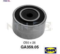 SNR GA359.05 Deflection / guide pulley, V-ribbed belt