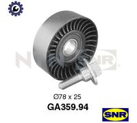 DEFLECTIONGUIDE PULLEY VRIBBED BELT GA359.94 FOR PEUGEOT EXPERT/Van 206/SW 1.7L