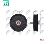 NTY RNK-CH-038 Deflection / guide pulley, V-ribbed belt