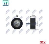 NTY RNK-CT-007 Deflection / guide pulley, V-ribbed belt