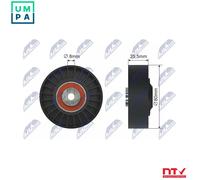 V-belt pulley Plastic RNK-ME-003 NTY for MERCEDES-BENZ SSANGYONG VW DAEWOO PUCH