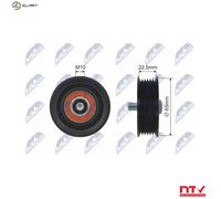NTY RNK-PL-011 Deflection / guide pulley, V-ribbed belt