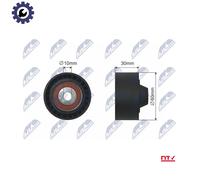 DEFLECTIONGUIDE PULLEY VRIBBED BELT RNK-RE-005 FOR RENAULT SCÉNIC/GRAND/IV/III