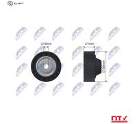 NTY RNK-RE-009 Deflection / guide pulley, V-ribbed belt