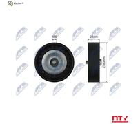 NTY RNK-SA-003 Deflection / guide pulley, V-ribbed belt