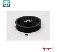 JAPANPARTS RP-118 Deflection / guide pulley, V-ribbed belt
