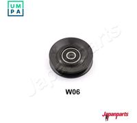 JAPANPARTS RP-W06 Deflection / Guide Pulley, v-ribbed belt