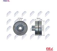 DEFLECTIONGUIDE PULLEY VRIBBED BELT RRK-FR-008 FOR FORD RANGER TRANSIT/V363 2.2L