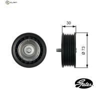 GATES T36435 Deflection / guide pulley, V-ribbed belt