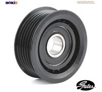GATES T38028 Deflection / Guide Pulley, v-ribbed belt